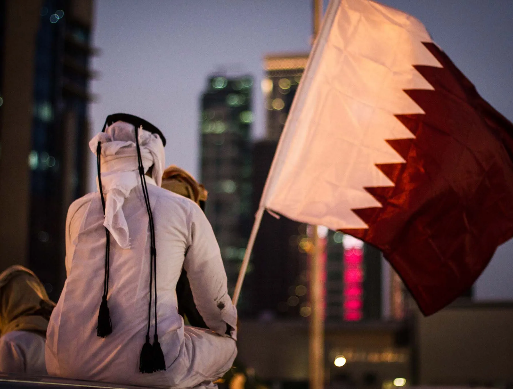 العلم القطري