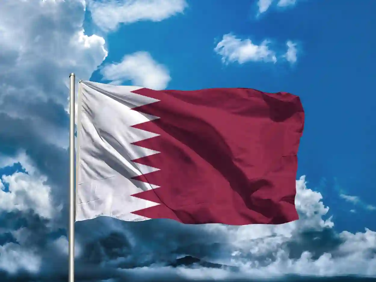 علم قطر
